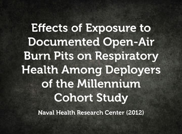 Effects of Exposure to Documented Open-Air Burn Pits on Respiratory Health Among Deployers